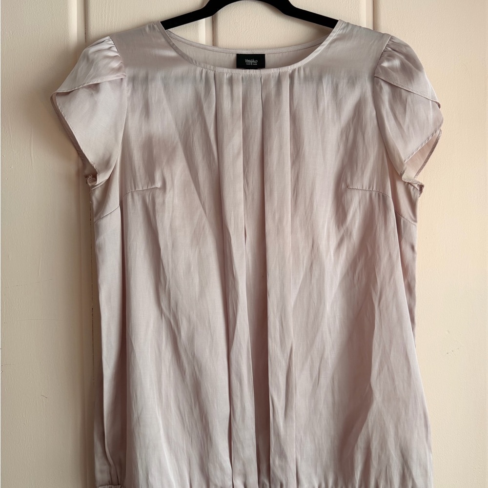 Mossimo pink creamWomen's Top sz medium